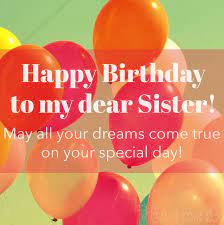 Birthday Wishes For Sister With Quotes & Love SMS [2024]