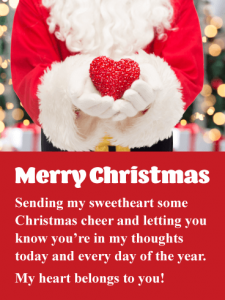 christmas wishes for girlfriend