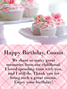 Birthday Wishes For Cousin With Quotes 2024