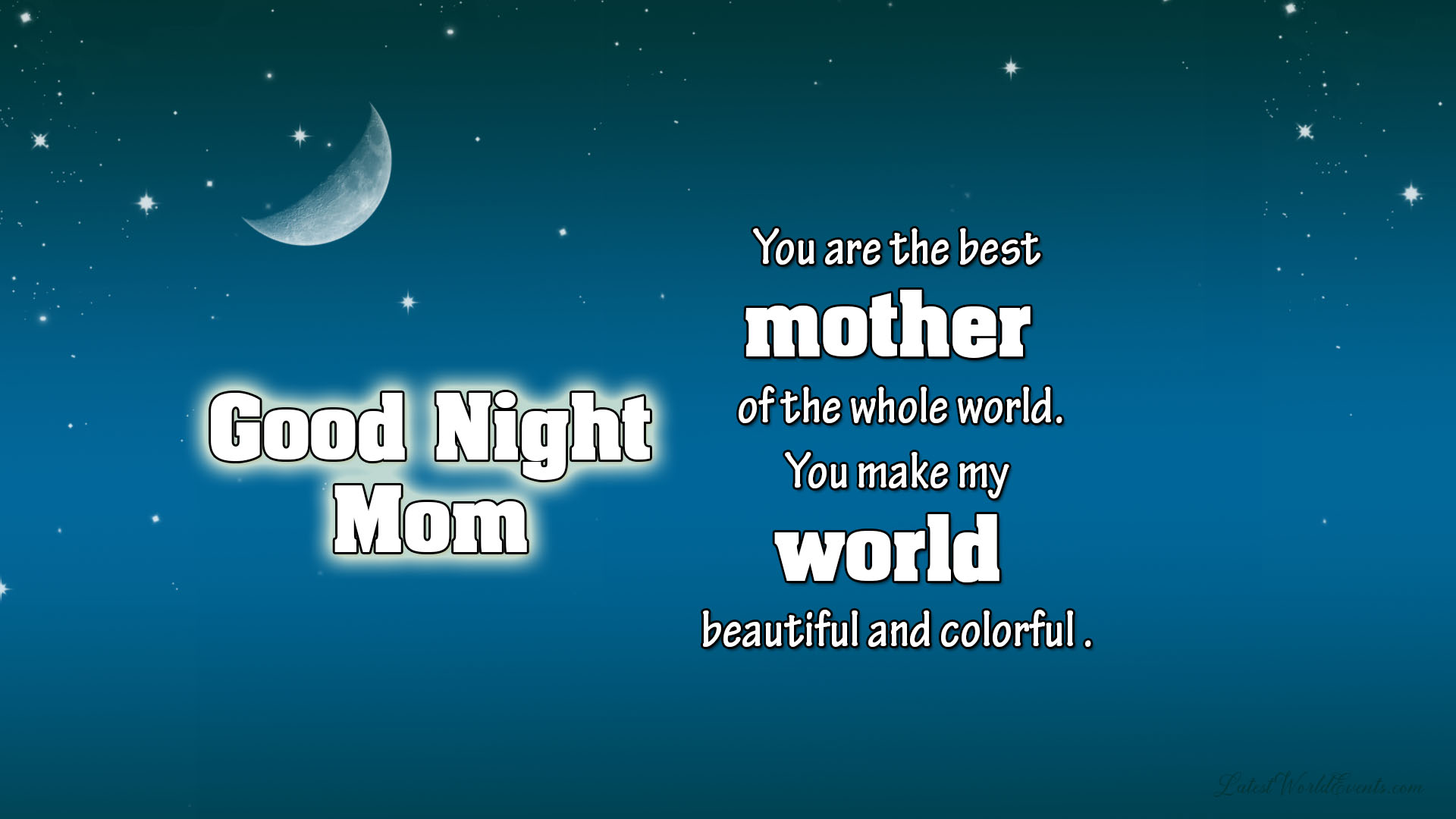 Good Night Wishes For Mother 2023 With Quotes